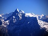 Kathmandu Mountain Flight 04-1 Gauri Shankar Wide View